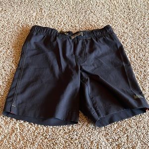 REI boys small black swim trunks.